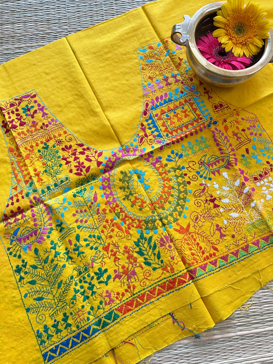 PKBP39 Kanthawork Blouse Piece