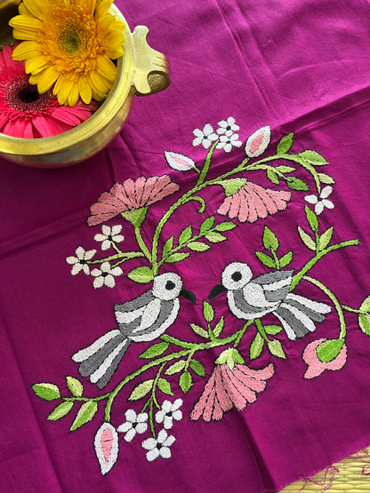 DKBP1 Designer Kanthawork Blouse Piece