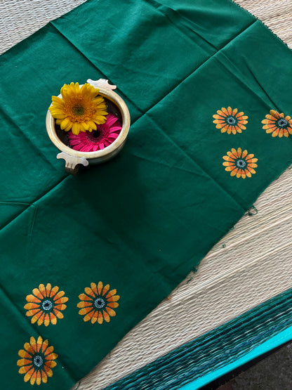 DKBP2 Designer Kanthawork Blouse Piece