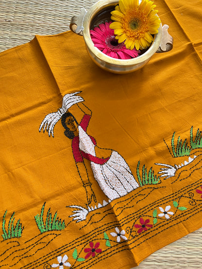 DKBP3 Designer Kanthawork Blouse Piece