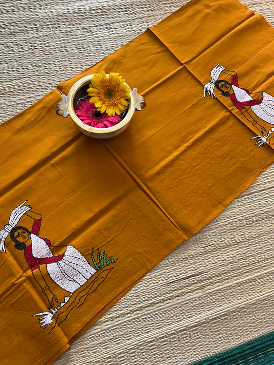 DKBP3 Designer Kanthawork Blouse Piece