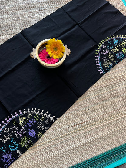 DKBP12 Designer Kanthawork Blouse Piece