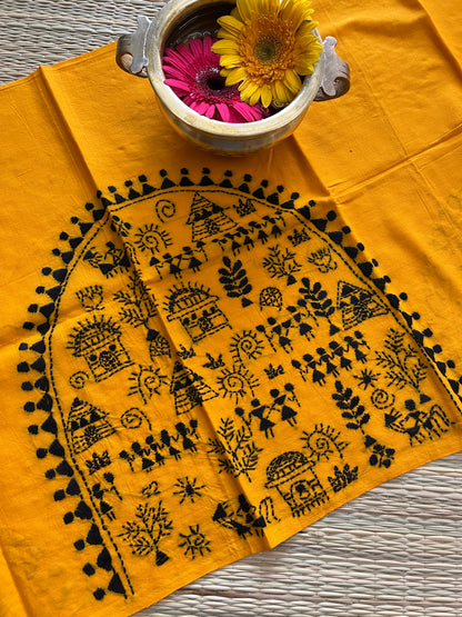 DKBP14 Designer Kanthawork Blouse Piece