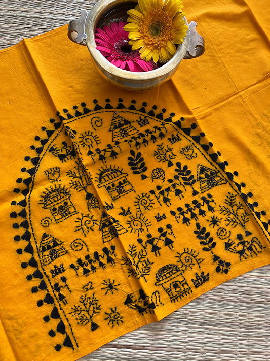 DKBP14 Designer Kanthawork Blouse Piece