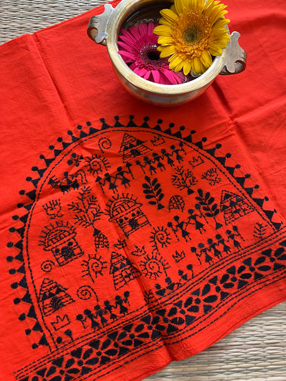 DKBP15 Designer Kanthawork Blouse Piece