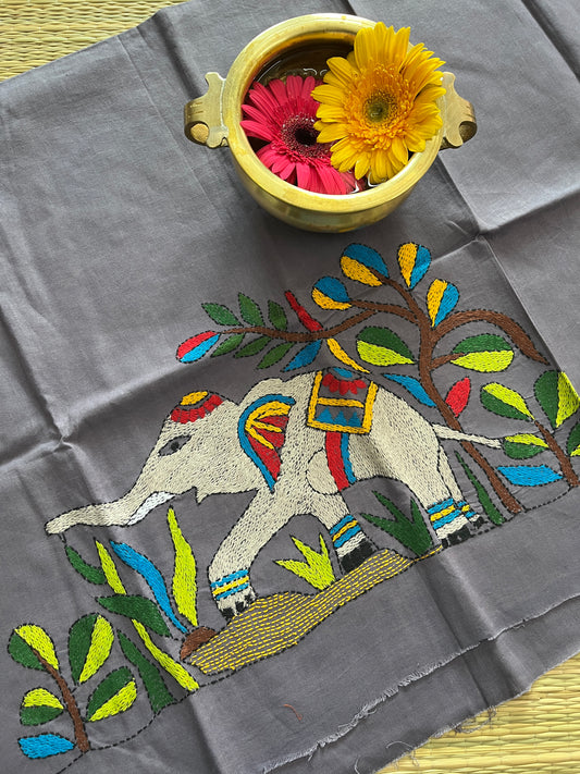 DKBP27 Designer Kanthawork Blouse Piece