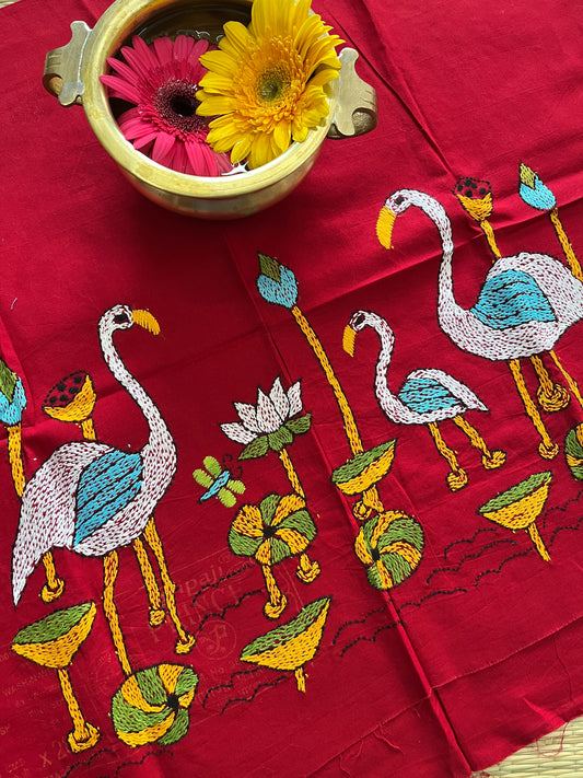 DKBP30 Designer Kanthawork Blouse Piece