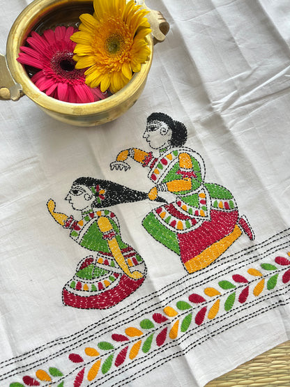 DKUBP32 Designer Kanthawork Blouse Piece
