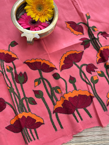 DKUBP35 Designer Kanthawork Blouse Piece