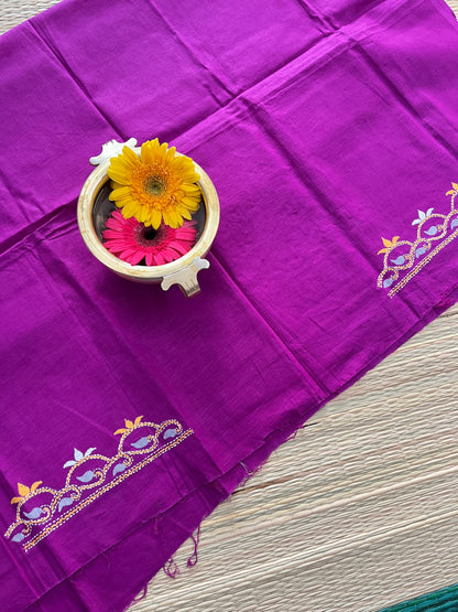 DKBP40 Designer Kanthawork Blouse Piece