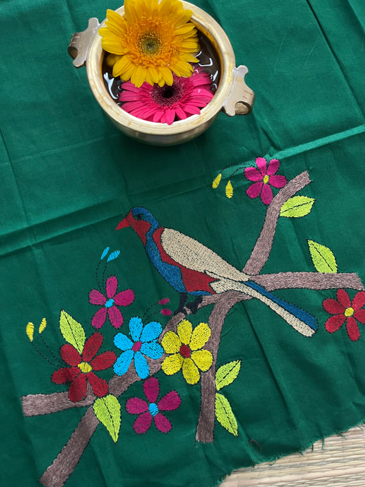 DKBP46 Designer Kanthawork Blouse Piece