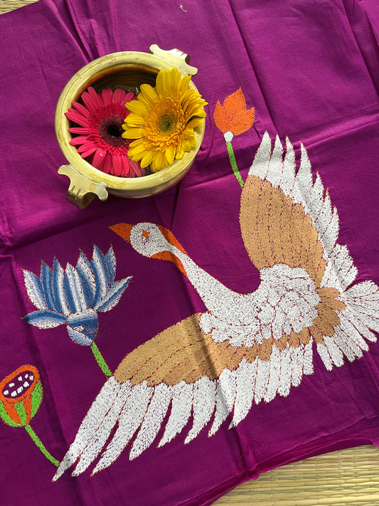 DKBP47 Designer Kanthawork Blouse Piece