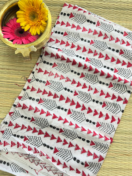 AKBP7 Allover Kanthawork Blouse Piece