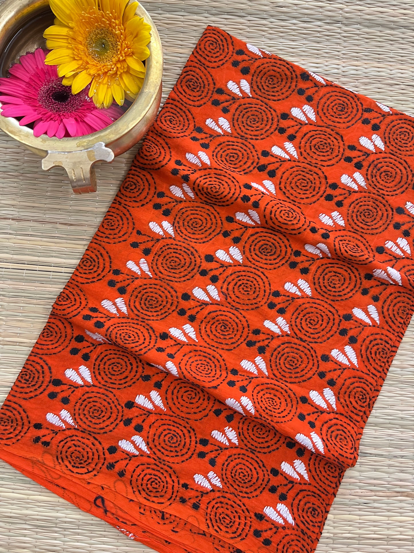 AKBP10 Allover Kanthawork Blouse Piece