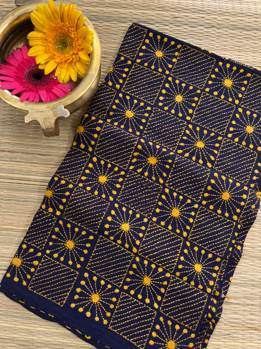 AKBP22 Allover Kanthawork Blouse Piece