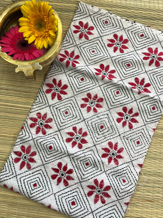 AKBP30 Allover Kanthawork Blouse Piece
