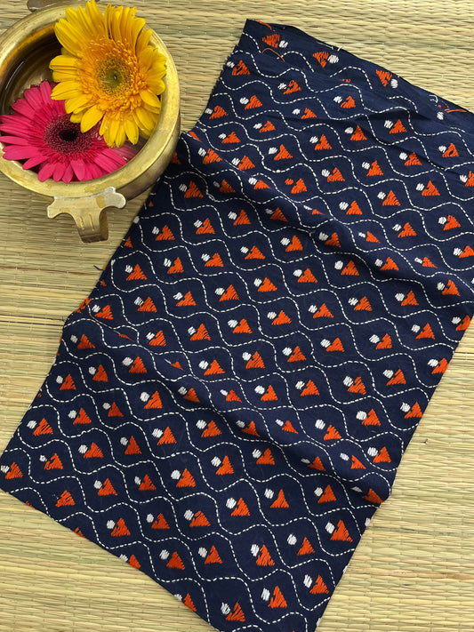 AKBP31 Allover Kanthawork Blouse Piece