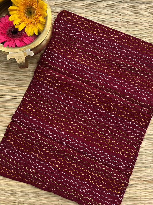 AKBP43 Allover Kanthawork Blouse Piece