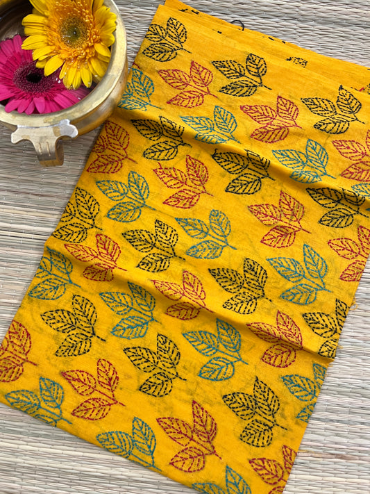 AKBP49 Allover Kanthawork Blouse Piece