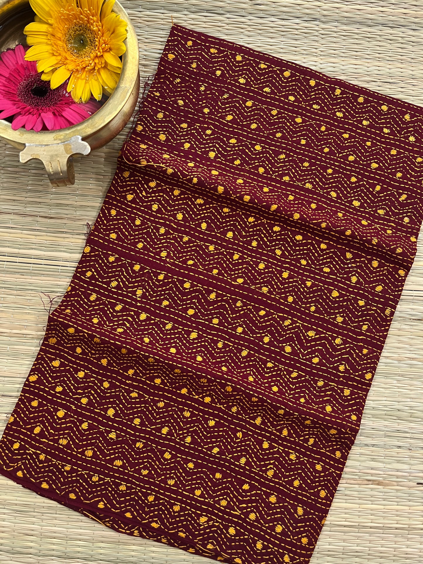 AKBP50 Allover Kanthawork Blouse Piece