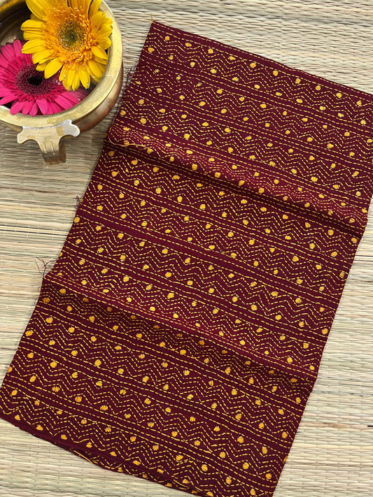 AKBP50 Allover Kanthawork Blouse Piece