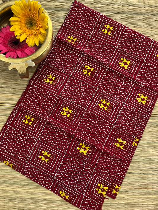 AKBP51 Allover Kanthawork Blouse Piece