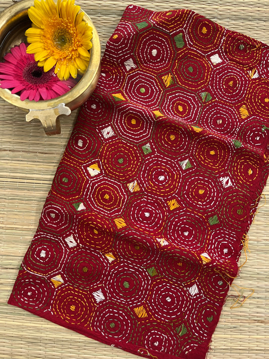 AKBP54 Allover Kanthawork Blouse Piece