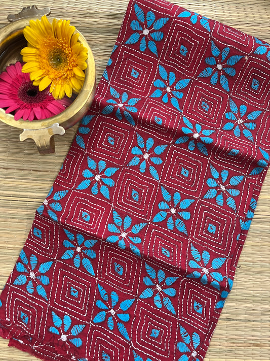 AKBP56 Allover Kanthawork Blouse Piece