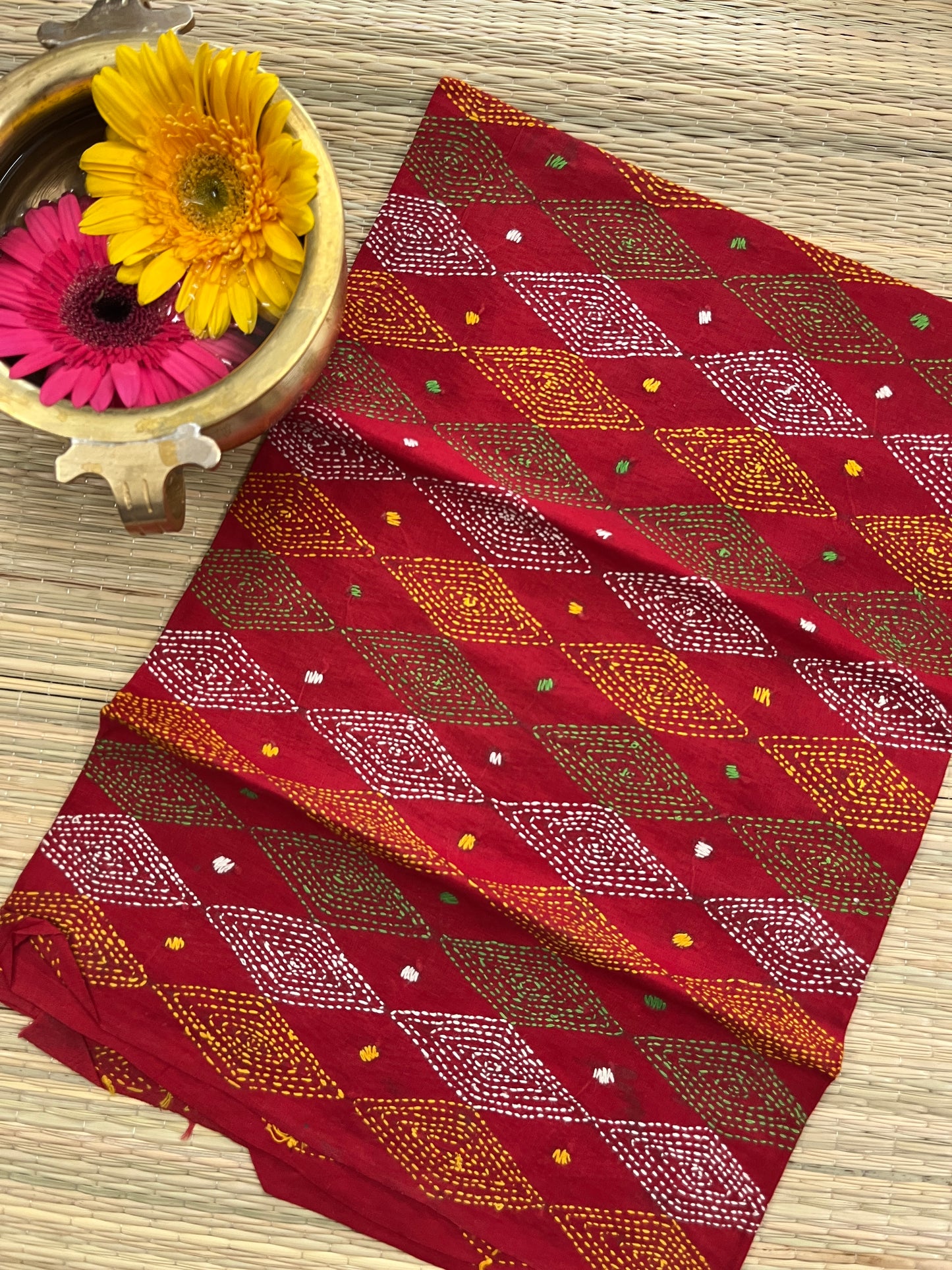 AKBP58 Allover Kanthawork Blouse Piece