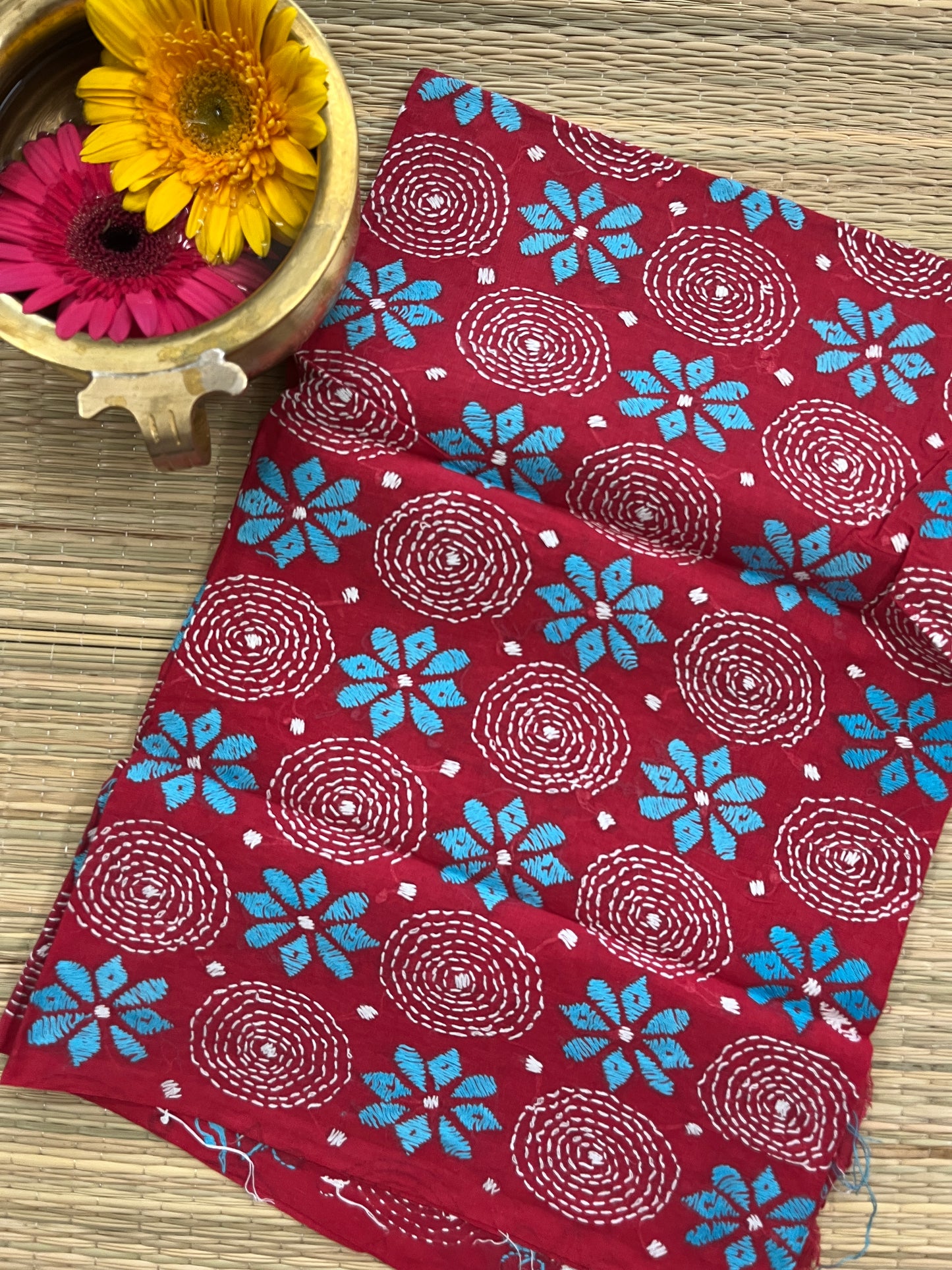 AKBP60 Allover Kanthawork Blouse Piece