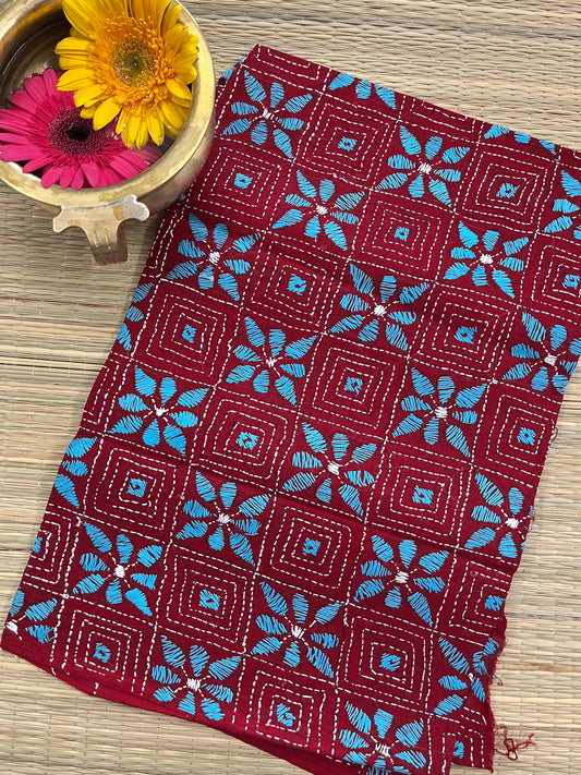 AKBP63 Allover Kanthawork Blouse Piece