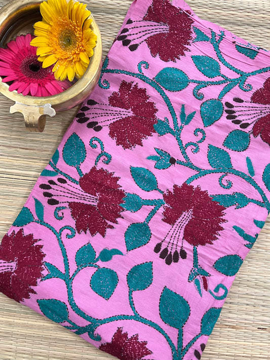 MKBP1 Mandhara Designer Kanthawork Blouse Piece