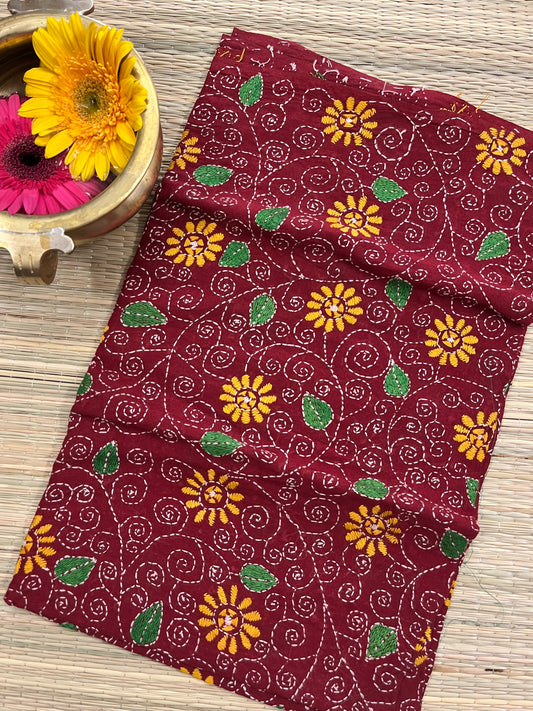 AKBP62 Allover Kanthawork Blouse Piece
