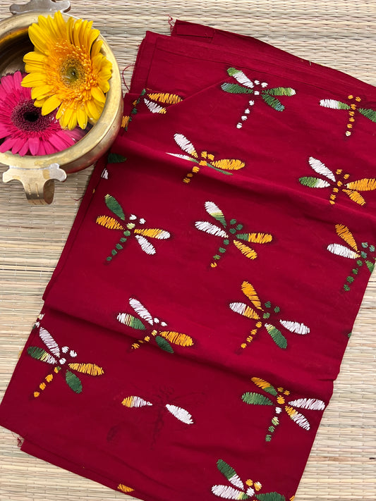 AKBP64 Allover Kanthawork Blouse Piece