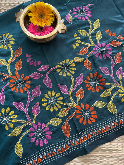 SKABP6 Art Silk Kanthawork Blouse Piece