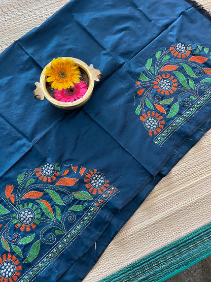 SKABP8 Art Silk Kanthawork Blouse Piece