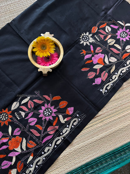 SKABP21 Art Silk Kanthawork Blouse Piece