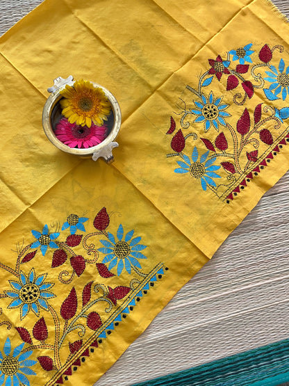 SKABP31 Art Silk Kanthawork Blouse Piece