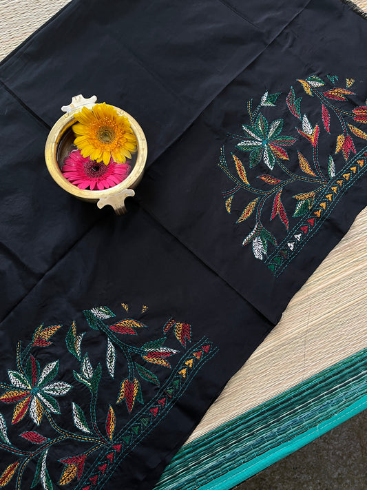 SKABP36 Art Silk Kanthawork Blouse Piece