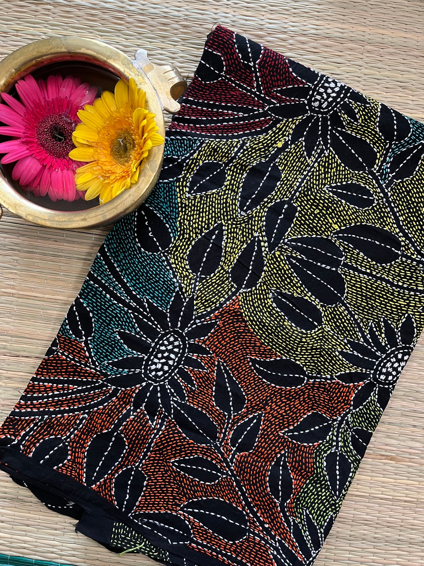 AKBP85 Allover Kanthawork Blouse Piece