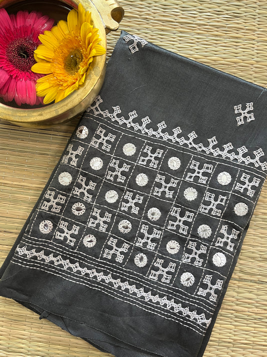 SKUBP1 Art Silk Kutchwork Blouse Piece
