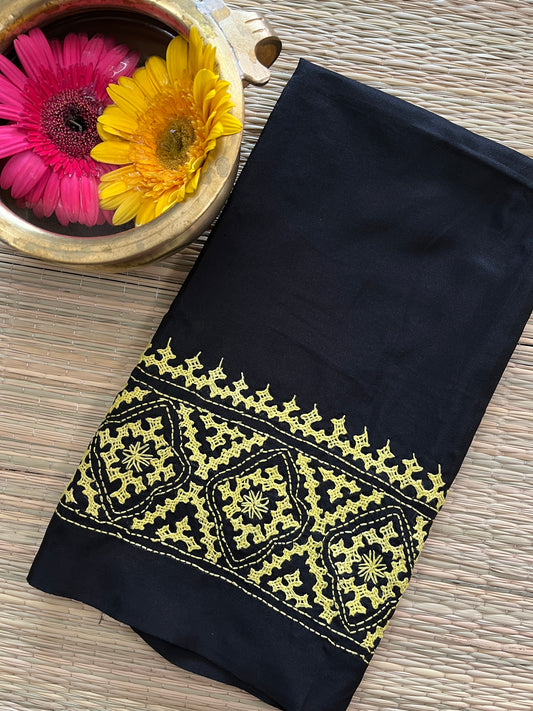 SKUBP2 Art Silk kutchwork Blouse Piece