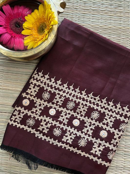 SKUBP13 Art Silk Kutchwork Blouse Piece