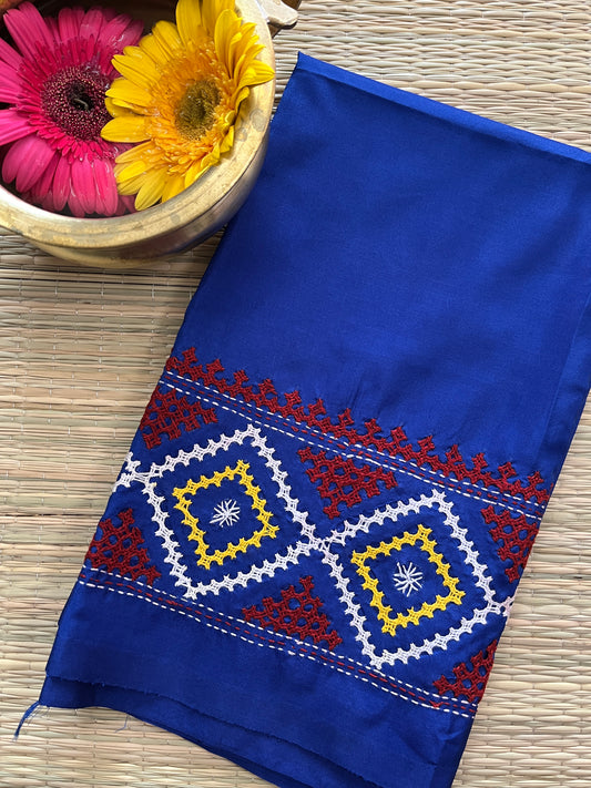 SKUBP18 Art Silk Kutchwork Blouse Piece