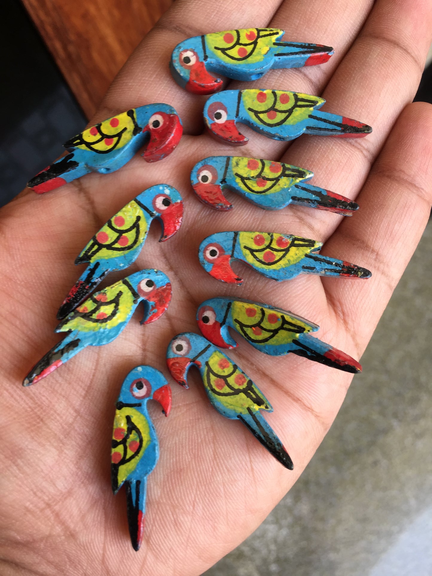 BLUE Parrot Buttons