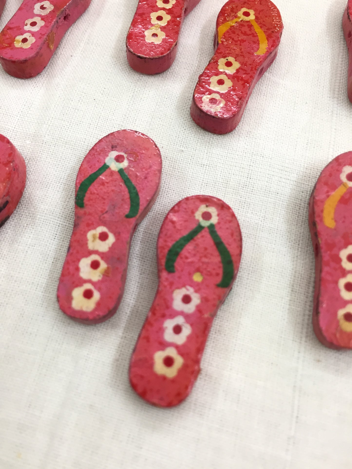 Pink Slipper Buttons