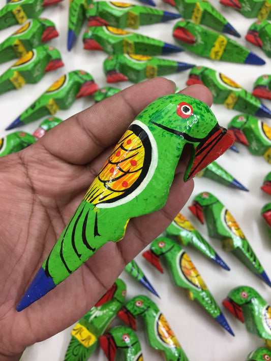 Jumbo Parrot Buttons