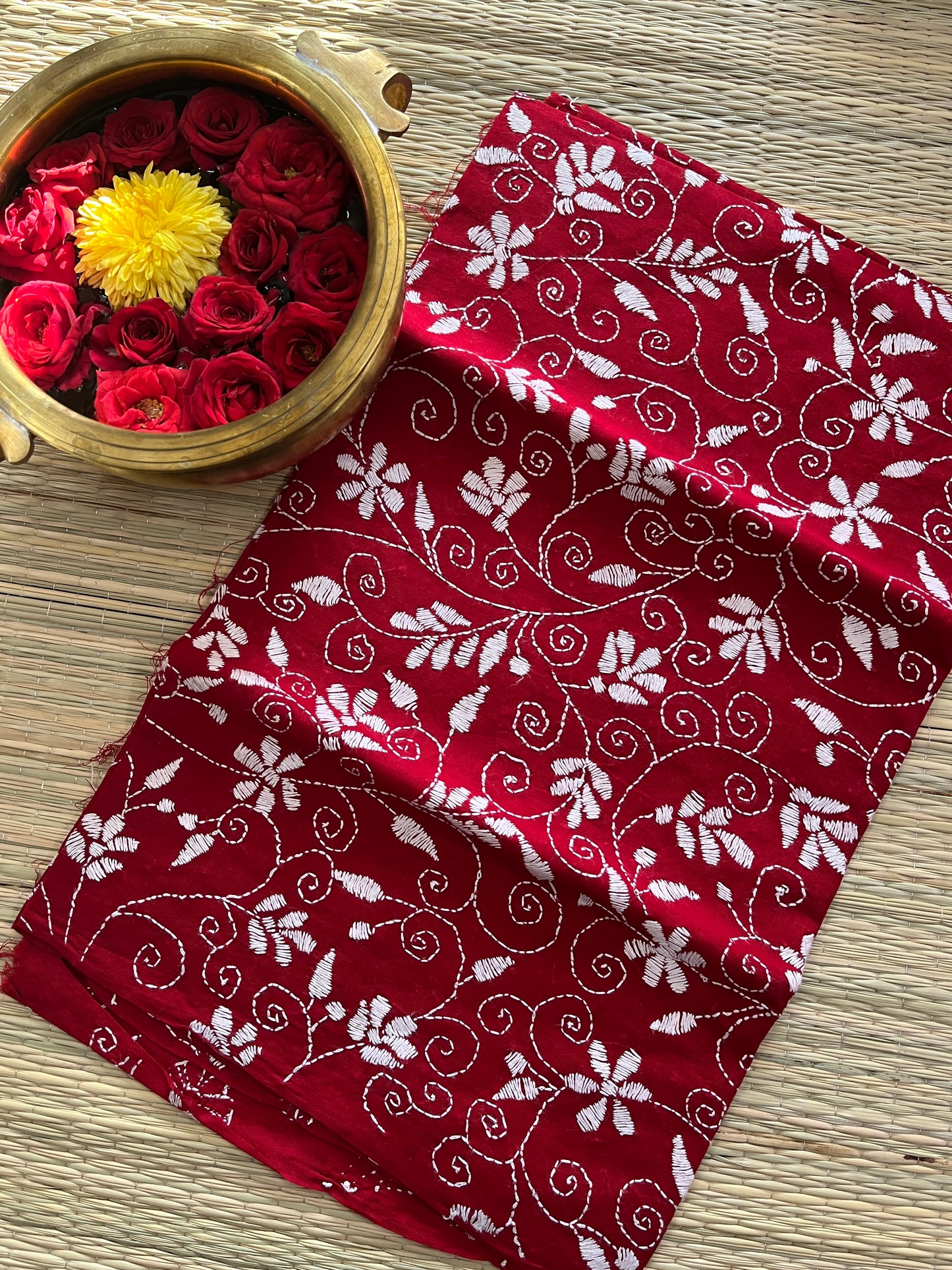 AKBP69 Allover Kanthawork Blouse Piece