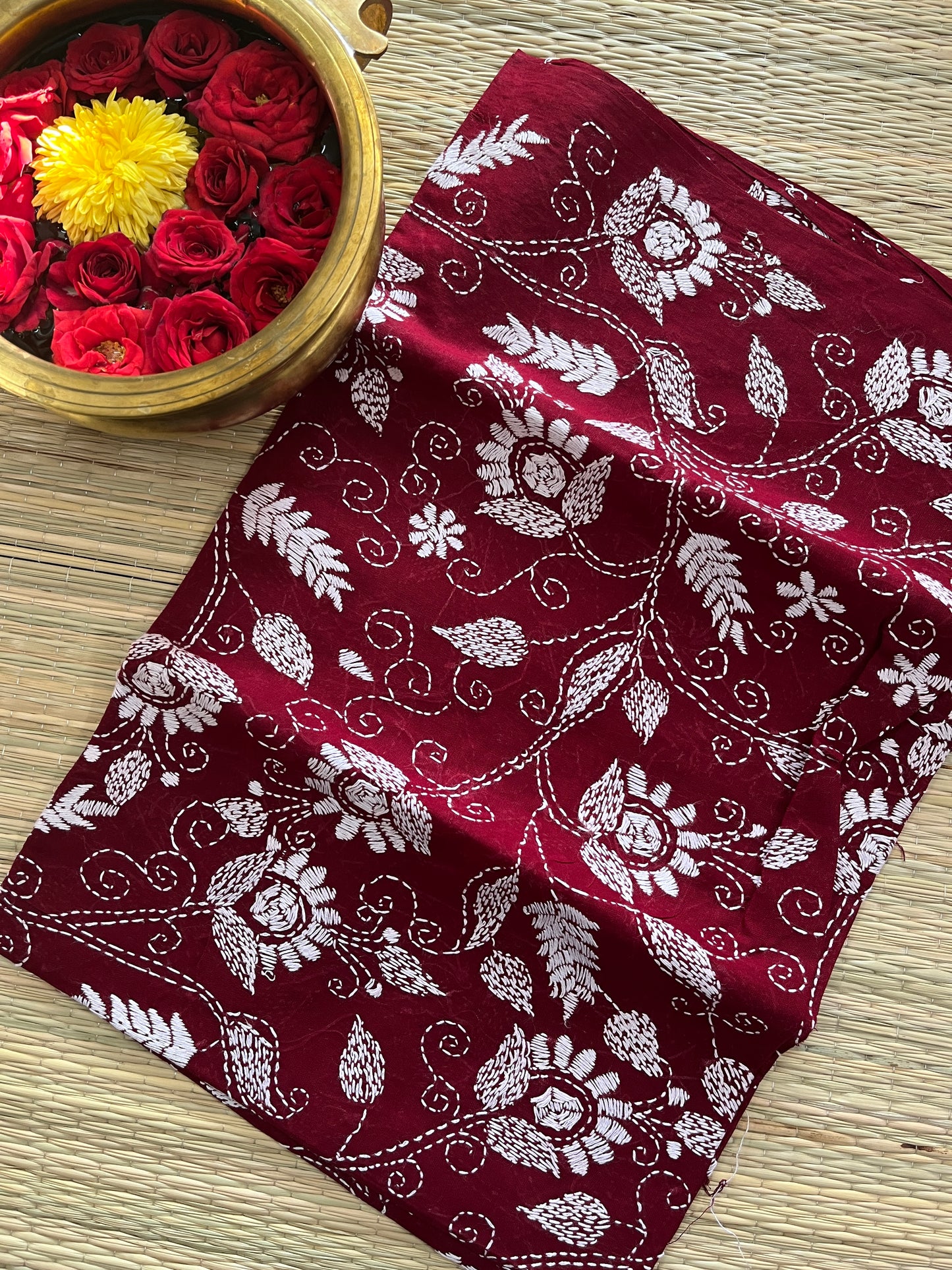 AKBP78 Allover Kanthawork Blouse Piece