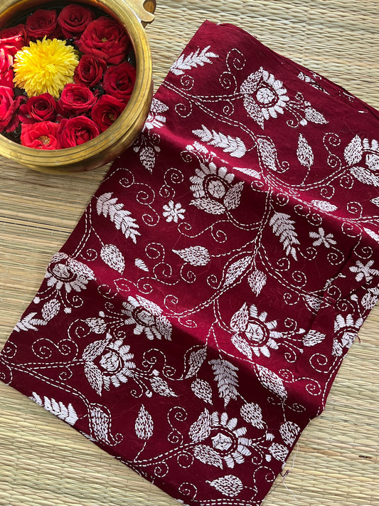 AKBP78 Allover Kanthawork Blouse Piece